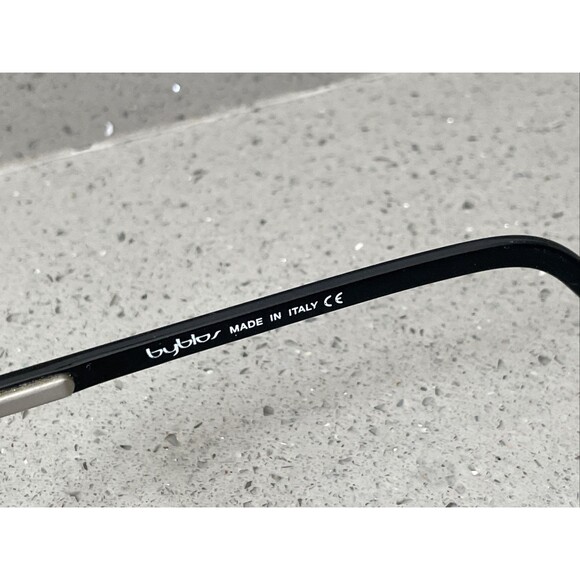 BYBLOS EYEGLASSES FRAMES ONLY 7002 50-19-135 MADE IN ITALY black full rim main image 10